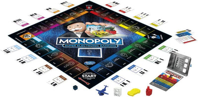 Monopoly Super Electronic Banking-Brettspiel | elektronischer Terminal; wählen Sie Ihre Belohnungen