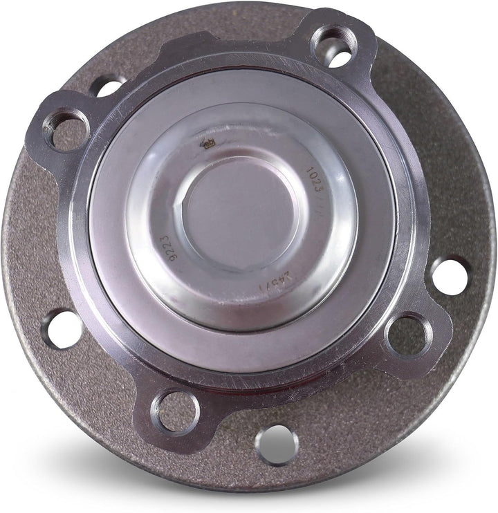 febi bilstein 24572 Radlagersatz mit Radnabe, ABS-Impulsring und Anbaumaterial , 1 Stück