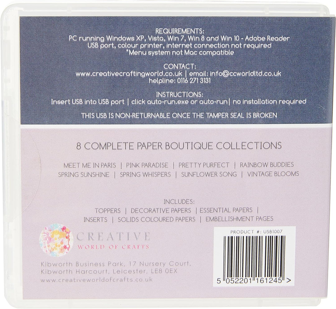 The Paper Boutique USB1005 The Paper Pantry 7-USB Collection, Papier, Uusb, Vol VII Vol VII Uusb, Vo