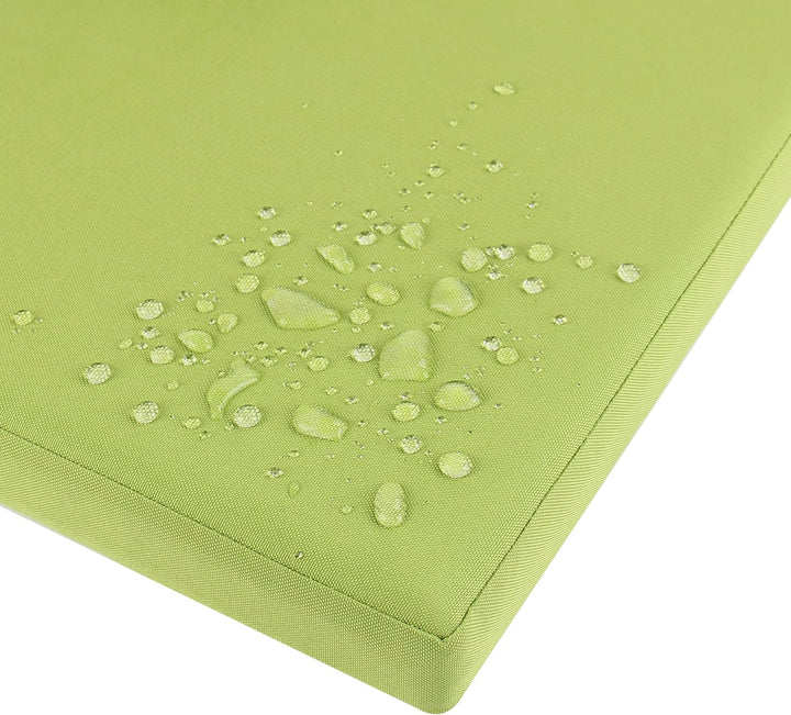 7even In & Outdoor Lounge Kissen 50cm Silber-Grau/Wasserfestes Kissen 50 x 50 x 5 cm/Sitzkissen, Bod