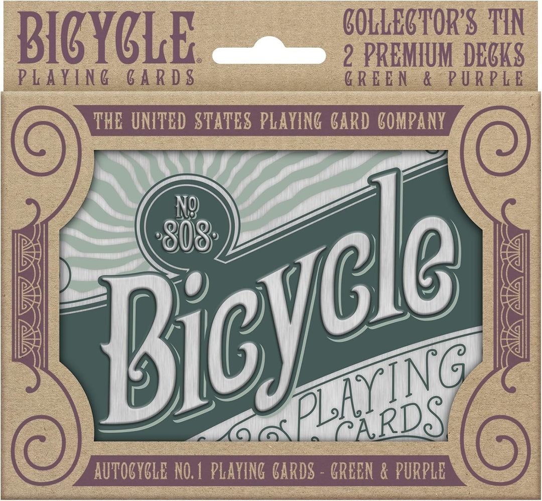 Bicycle 10017325 23693 Autocycle No. 1 Limited Edition Pokerkarten in Metallbox
