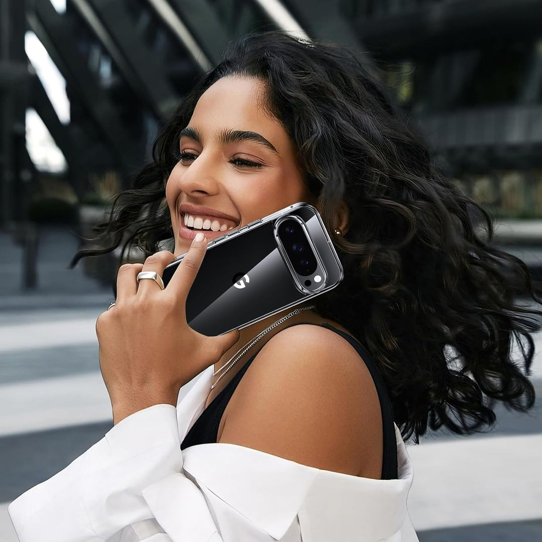 UniqueMe für Google Pixel 9 Hülle,5-in-1-Set Handyhülle für Google Pixel 9 Case Rundumschutz Schutzh