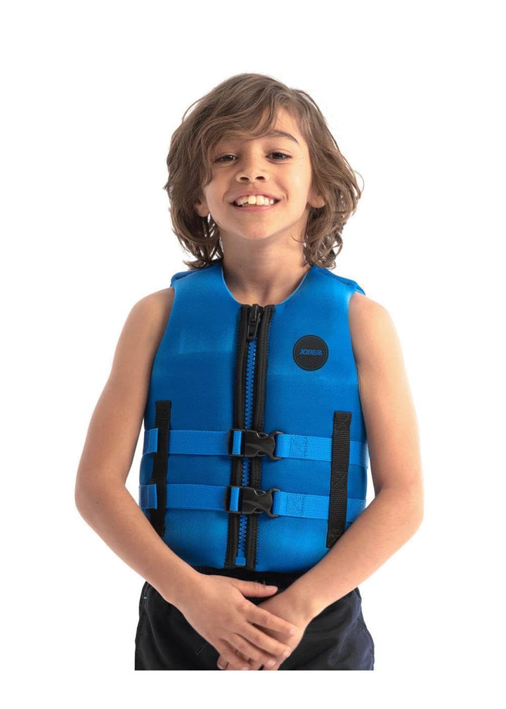 Jobe Neopren Schwimmweste Kinder 116 (57-60) Blue, 116 (57-60) Blue