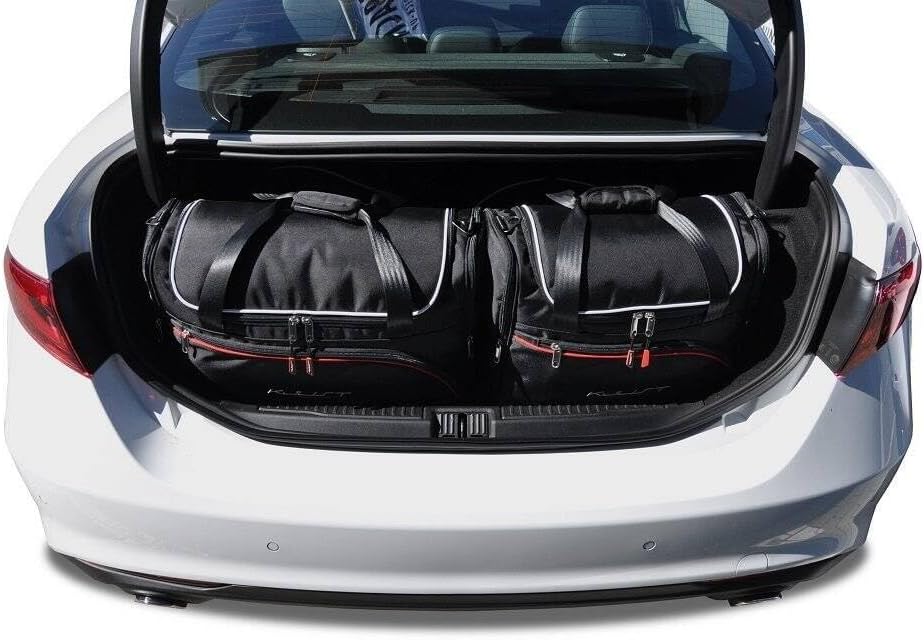KJUST Dedizierte Reisetaschen 4 stk kompatibel mit ALFA ROMEO GIULIA II (952) 2015+
