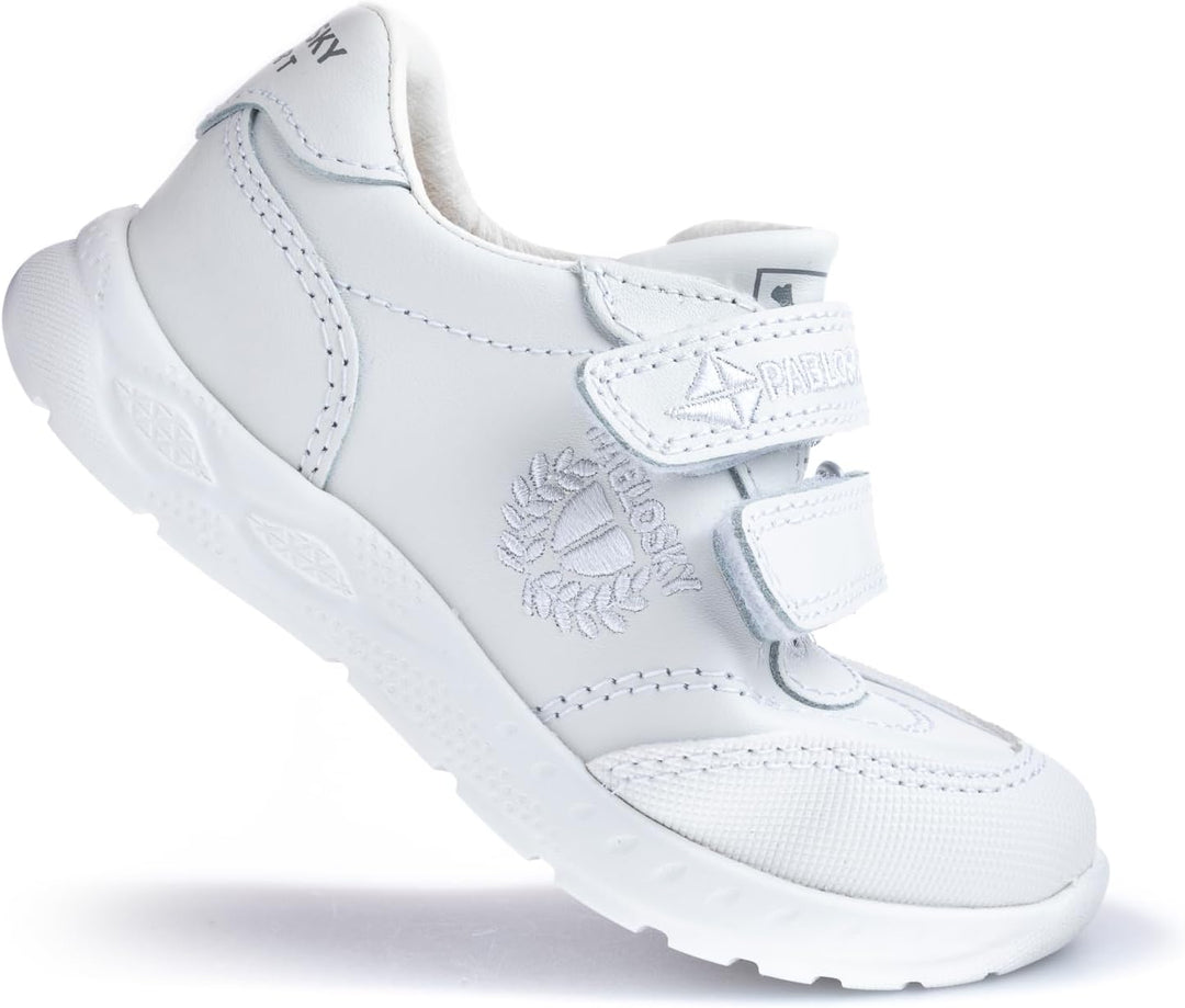 Pablosky Unisex Kinder 296900 Sneaker 20 EU Weiss, 20 EU Weiss
