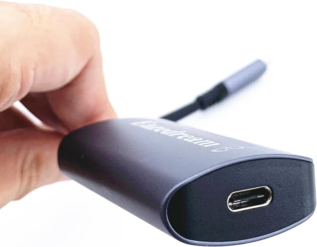 Type-C Hub Adapter für Viture Xreal Rokid Rayneo AR Brille (2 Type-C 1 USB), 2 Type-C 1 USB