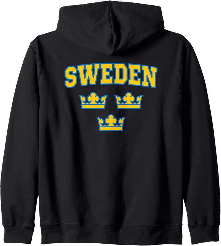 Sweden Tre Kronor - Schweden Kapuzenjacke