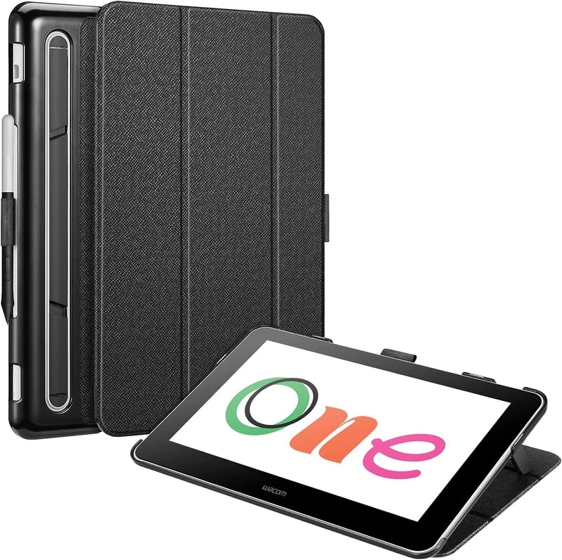 Fintie Hülle für Wacom One Creative Pen Display 13.3 Zoll, Trifold Stand Leichte SlimShell Schutzhül