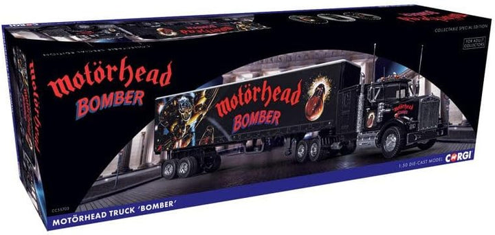 Corgi Druckguss-Modellfahrzeuge – CC55703 Schwermetall-Trucks Motorhead, Bomber – Souvenirgeschenke