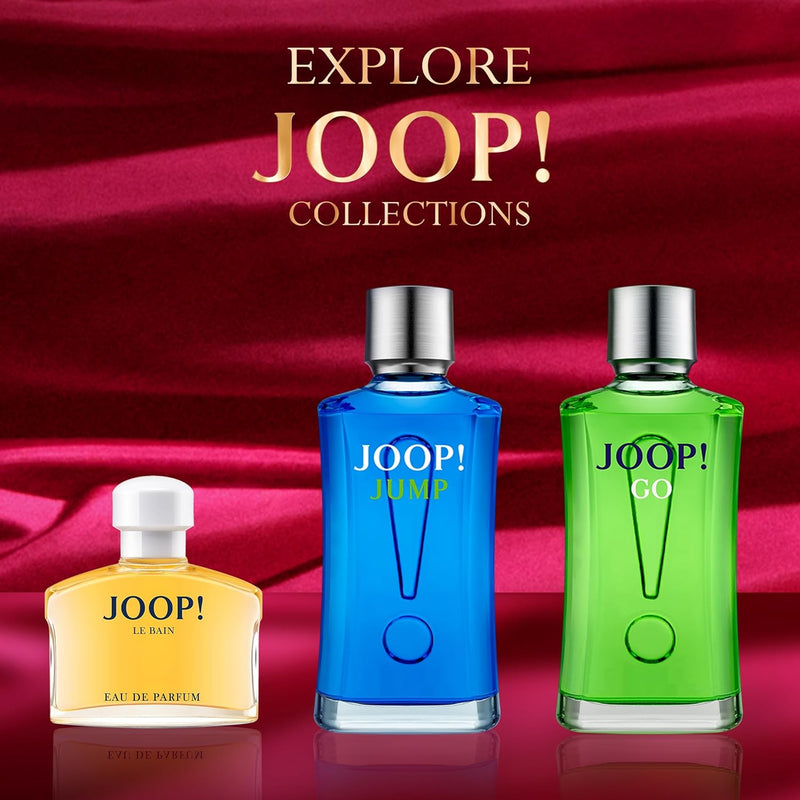 JOOP! Go! Eau de Toilette for him, holzig-fruchtiger Herrenduft, ein Energiekick in Form eines EdT-S