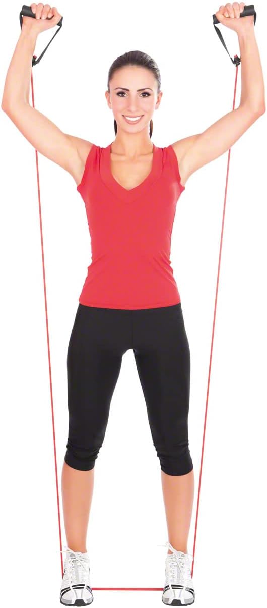 Sport-Tec Fitness Tube, 10er Set stark - rot, stark - rot