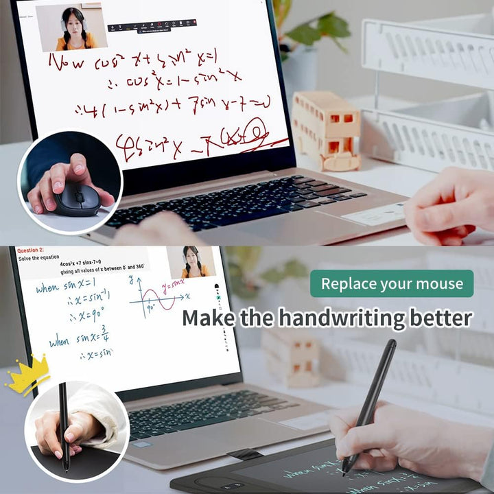 PenPower RemoteGo LCD Writing Pad | 2. Generation | Sichtbare Handschrift | 3-in-1-Software mit digi