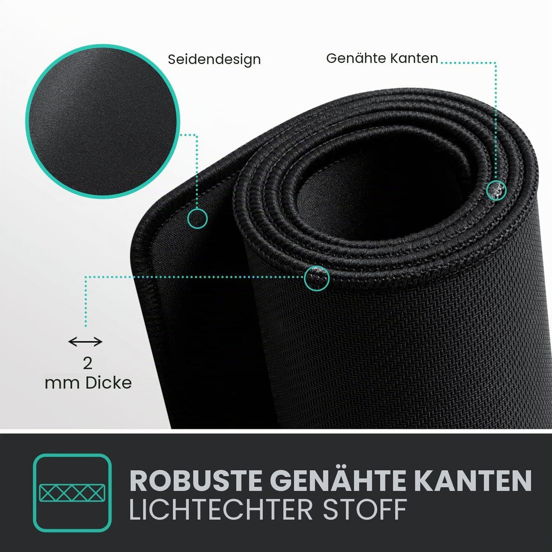 Perixx DX-1000XXL, Gaming Mauspad - Abmessung 900x430x3mm - Anti-Rutsch-Funktion durch gummierte Unt