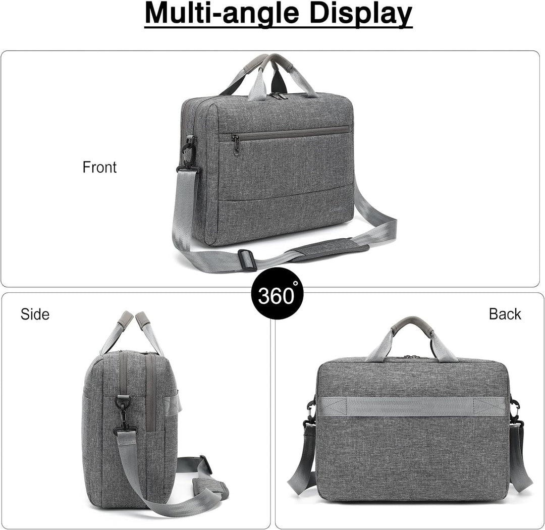 FANDARE Laptoptasche 15,6 Zoll Notebooktasche Geschäft Laptop Umhängetasche Tragetasche mit Schulter