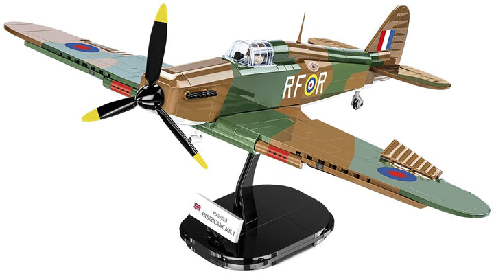 COBI 5728 Historische Sammlung Zweiten Weltkrieg Hawker Hurricane MK. I Flugzeug Bausteine, Various