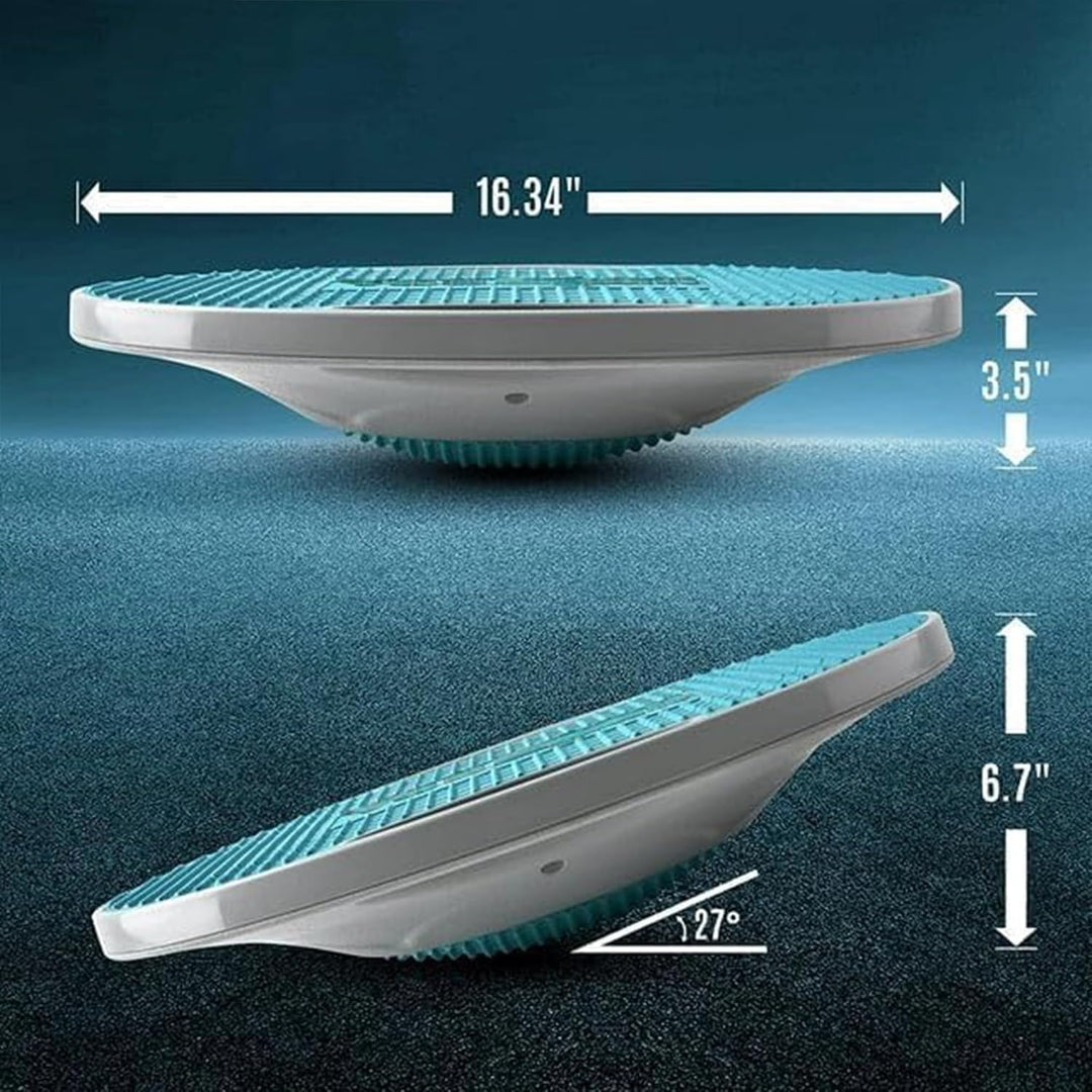 Yes4All Balance Board inkl, Wackelboard Sport mit Griff und Rutschfester Oberfläche; Wackelbrett Bal