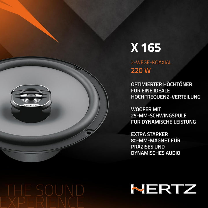 Hertz X 165-16cm Koax Lautsprecher