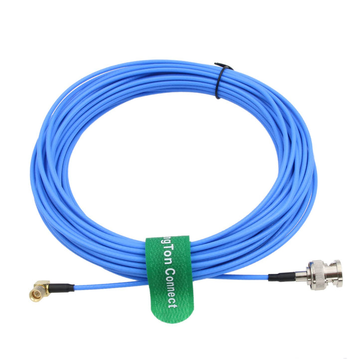 HangTon Vibrationsbeschleunigungssensorkabel BNC auf Microdot 10-32 UNF für Wandler Akustisches Besc
