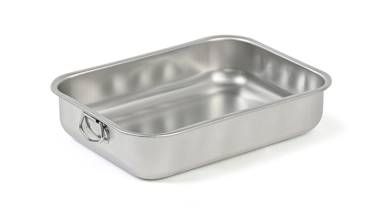 Steel STAHLPFANNE Antihaft hohe rechteckige Pfanne 30 Kochvorbereitung, Material, Multicolor