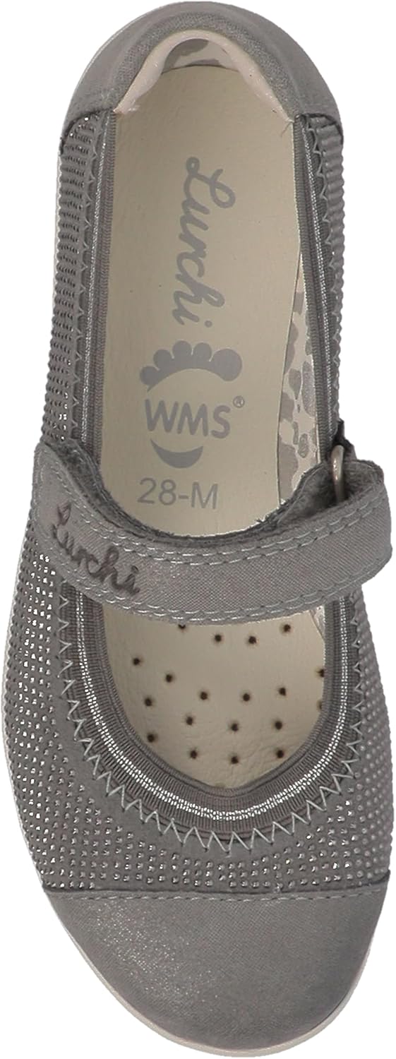 Lurchi Mädchen 74l1253001 Flat Sandal, Grau