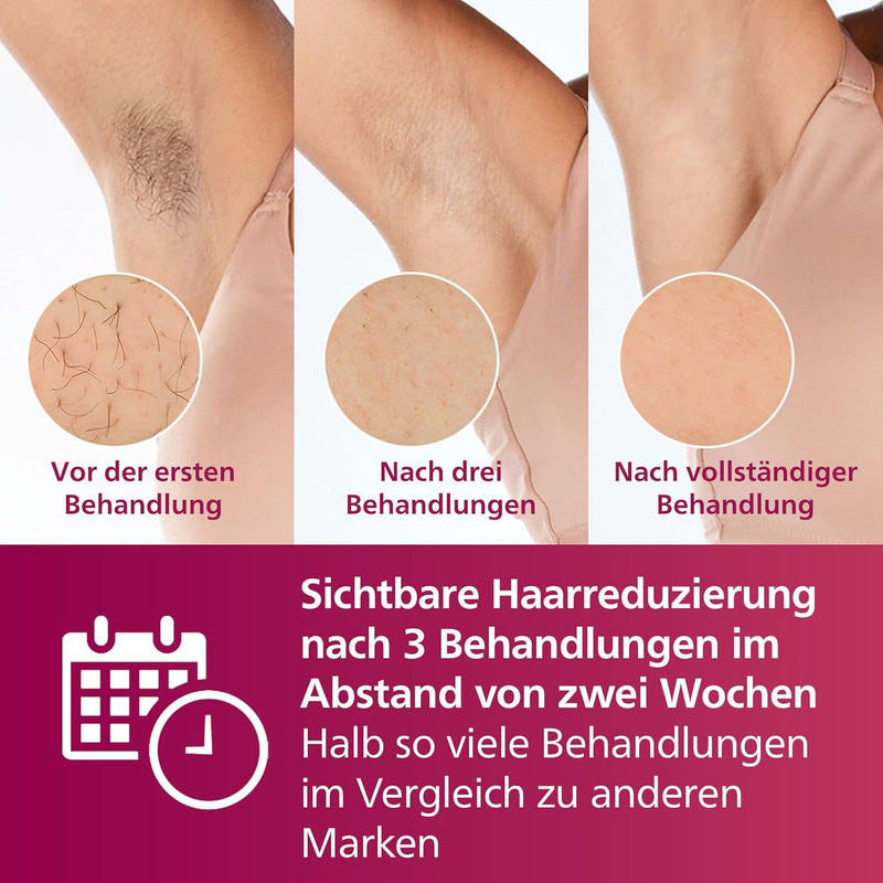 Philips Lumea IPL Advanced, 2 Aufsätze – Haarentfernungsgerät mit Satin Compact Korrekturtrimmer