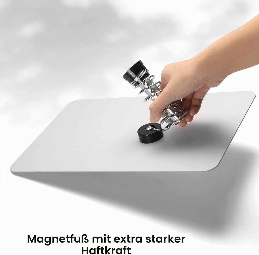 SainSmart 2-in-1 Luxuriöses Löt-Set mit Premium-Silikon-Lötmatte, kippbarem Platinenhalter mit 5-fac