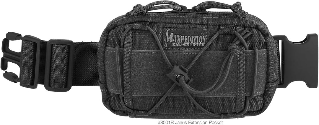 Maxpedition Malaga GearSlinger Schwarz, Schwarz