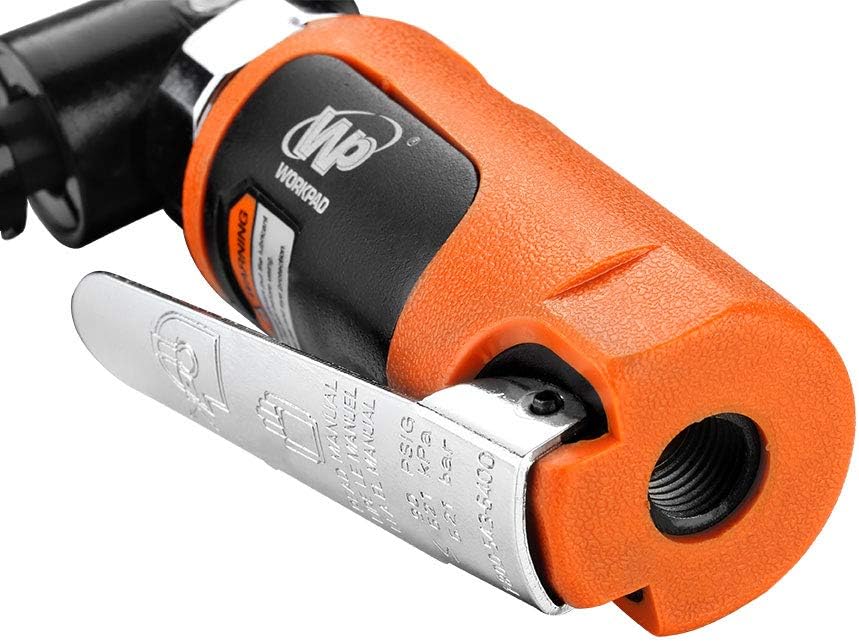 WORKPAD Mini-Luftwinkelschleifer, 20.000 U/min, pneumatische Mini-Werkzeuge, ausgestattet mit 0,64 c