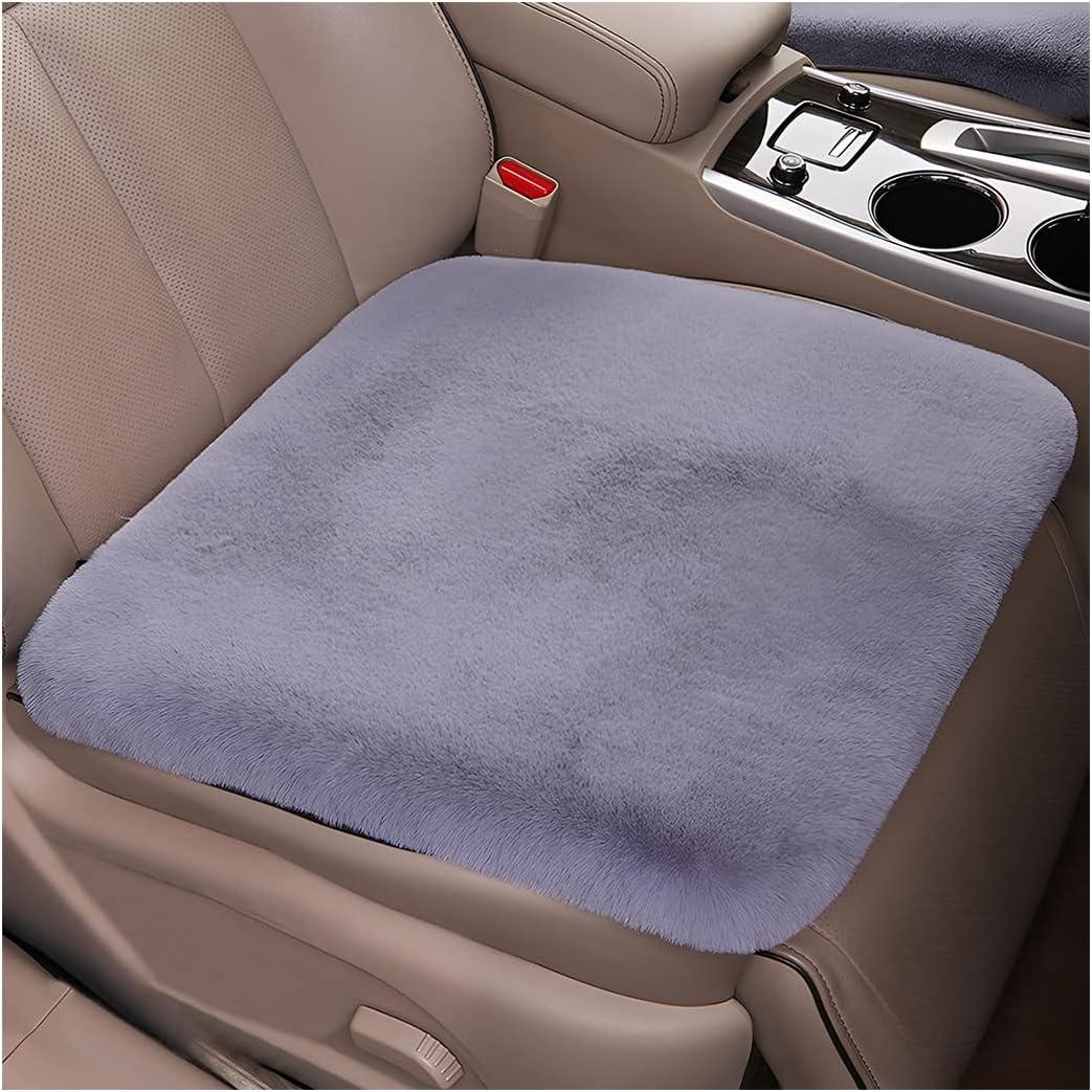 CGEAMDY 2 Stück Universal Autositzkissen, Auto Sitzauflage, Schutz Für Vordersitz Unten Einzelsitz O