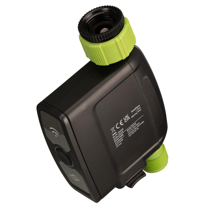 Bresser Smart Garden Bewässerungsuhr mit App-Steuerung, Alexa-kompatibel, 2 Modi, Regenverzögerung,