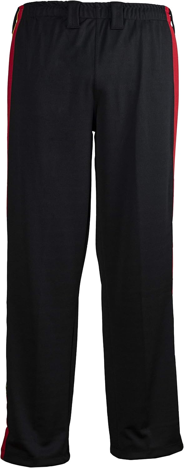 JL Sport Authentische brasilianische Capoeira Martial Arts Jungenhose (Schwarz, Jamaikanisch Reggae