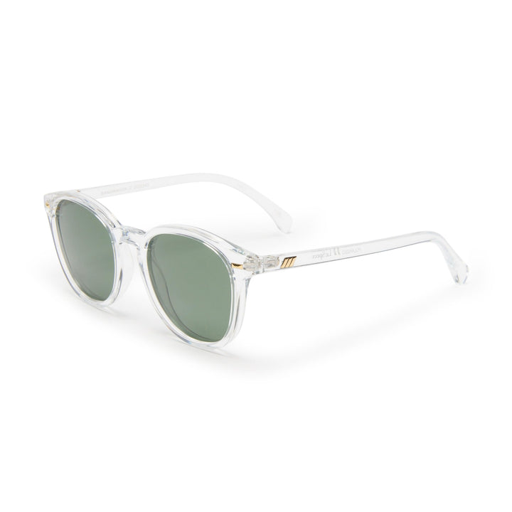 Le Specs BANDWAGON - Sonnenbrille für Damen und Herren Runde Rahmenform mit UV-Schutz Einheitsgrösse