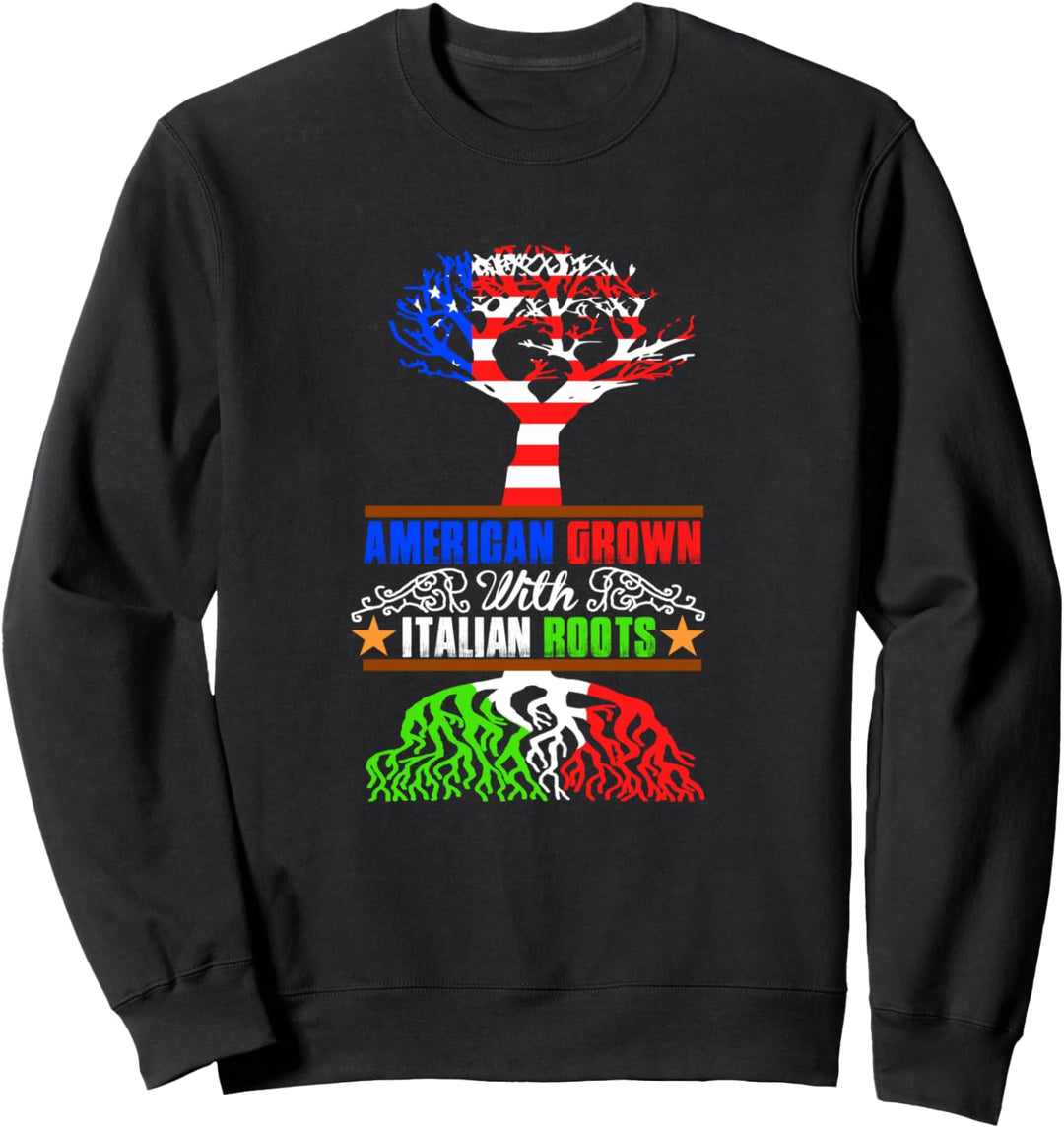 Amerikaner mit italienischen Wurzeln gewachsen Sweatshirt