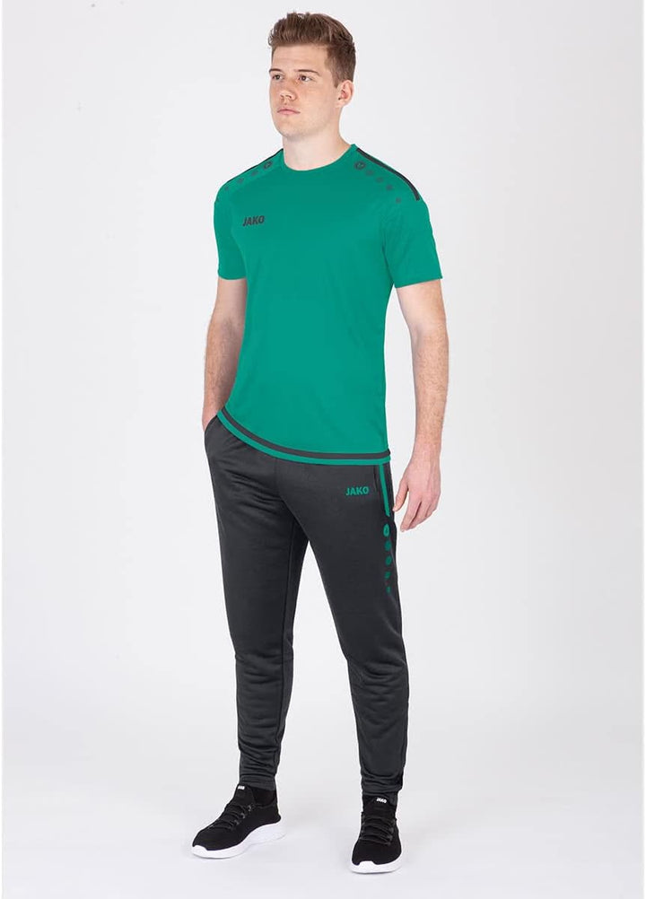 JAKO Herren Trainingshose Active I Sporthose Herren lang mit Elastischem Bund & Seitentaschen I Trai