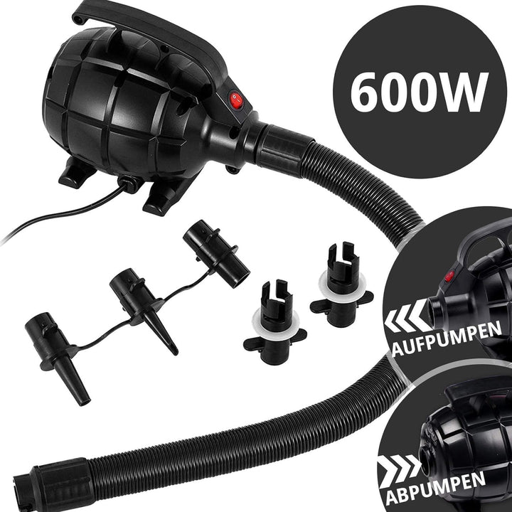 AIR Tracking TRACK Matte - aufblasbar Airtrack Tumbling Matte 10cm - 20cm hoch mit elektrischer Pump