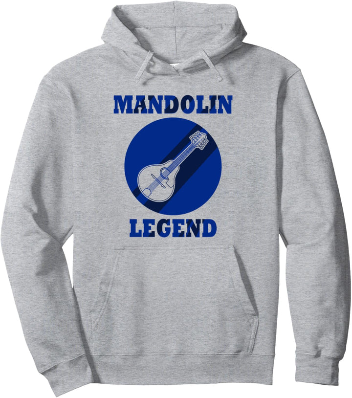 Mandoline Legende Lustiger Spruch Musiker Musik Pullover Hoodie
