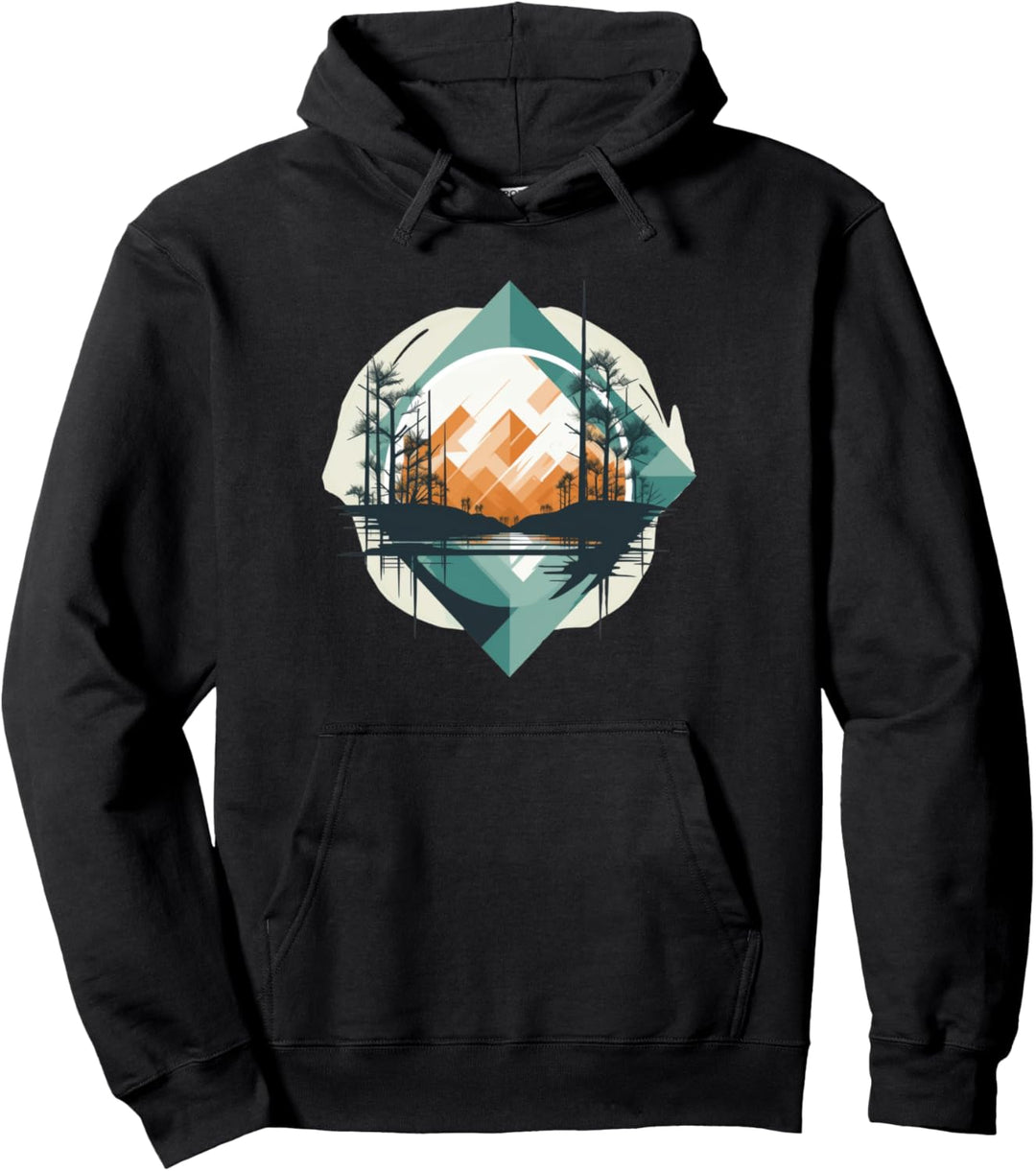Wald Bäume Natur Design Pullover Hoodie