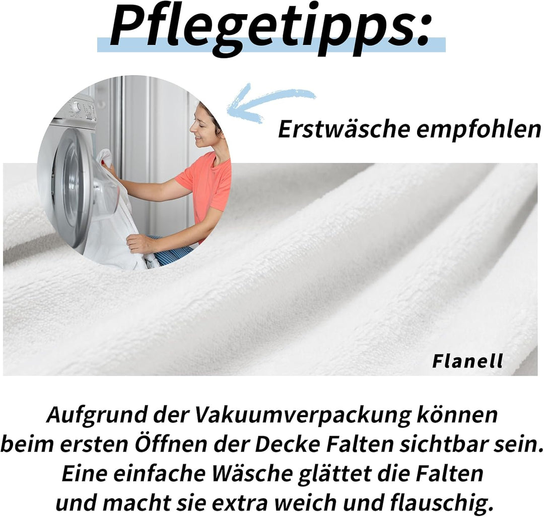 CheriGift 60 Geburtstag Mann Geschenke, Geschenk für Männer ab 60, Lustige Flanell Decke, Schonend B