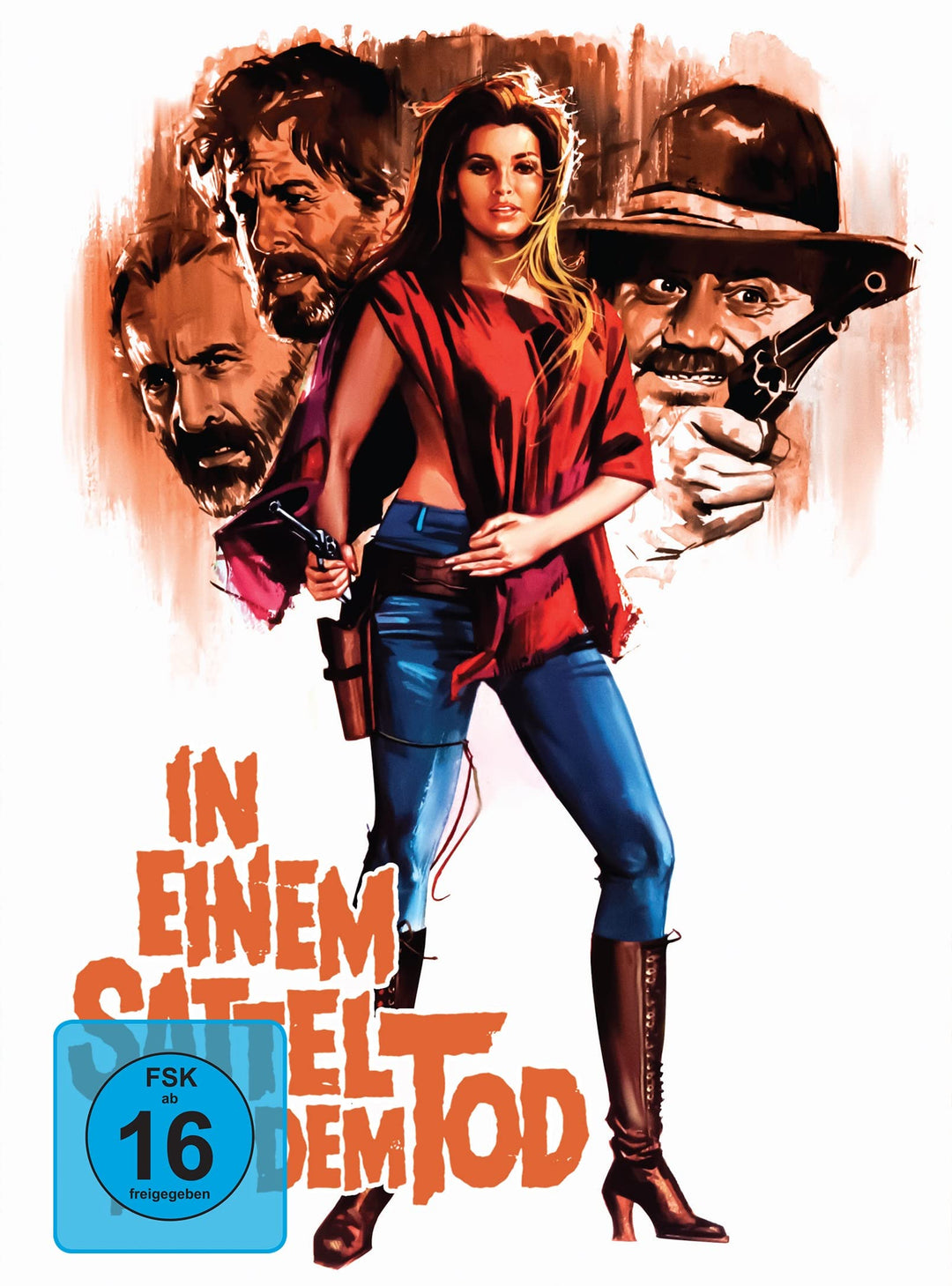 In einem Sattel mit dem Tod - Mediabook - Cover C - Limited Edition (Blu-ray+DVD), Blu-ray