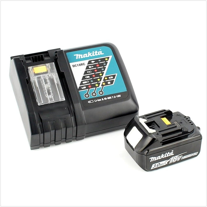 Makita DHP 482 RF1J Akku Schlagbohrschrauber 18V 62Nm + 1x Akku 3,0Ah + Ladegerät im Makpac