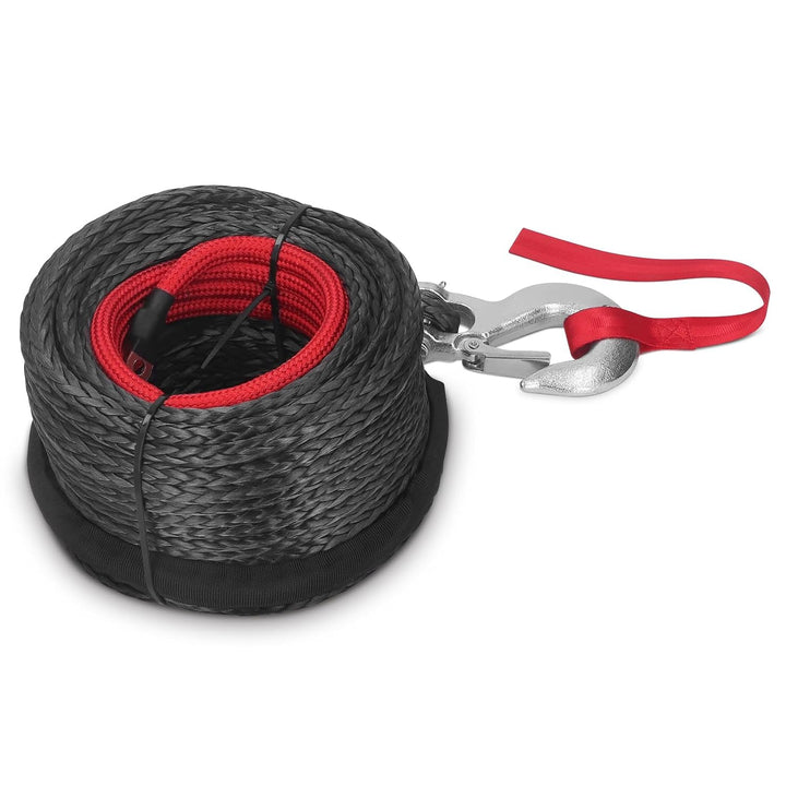 Synthetisches Windenseil, 10mm X 30m Synthetik-Kunststoff-Seil Seil-Winde Winden UV Beweis Abnutzung
