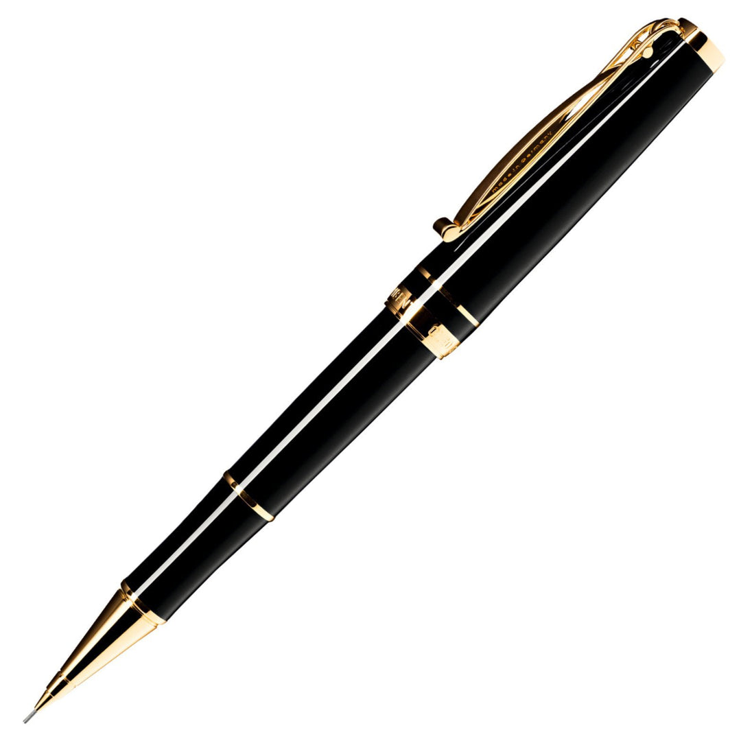 Cleo Skribent Drehbleistift Gold, schwarz