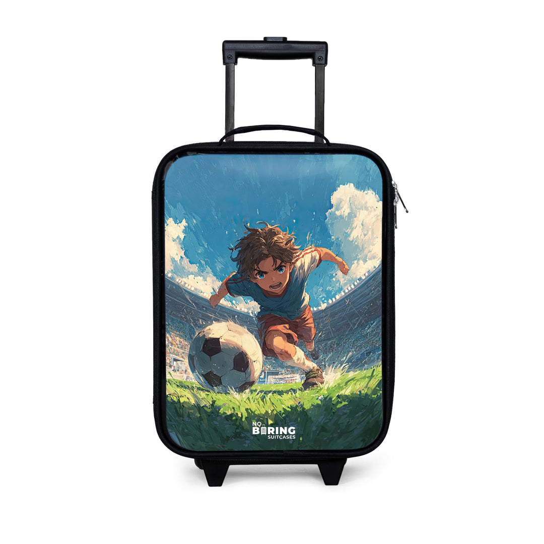 NoBoringSuitcases.com® Kinderkoffer Klein Reise Trolley 48x31x19 cm Reisekoffer Kleine Kinder Koffer