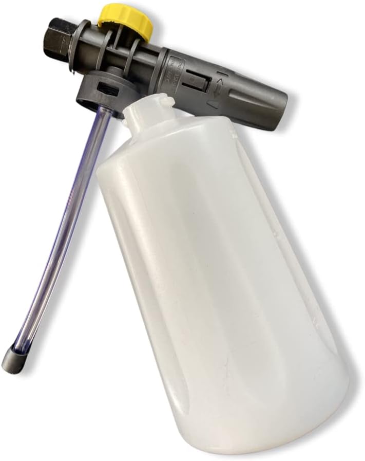 M&amp;M Smartek Schaumkanone 0,7L für LAVOR Parkside 14mm, 150 bar | Einstellbare Schaumlanze mit Schaum