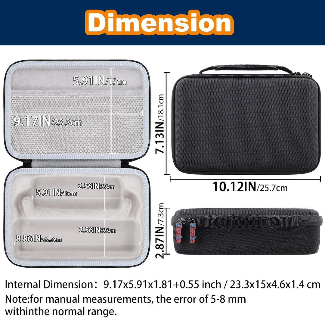 Khanka Etui für CTEK MXS 5.0/3.8/CT5 Time to Go/Powersport Ladegerät | Für CTEK MXS 5.0/3.8/CT5 Time