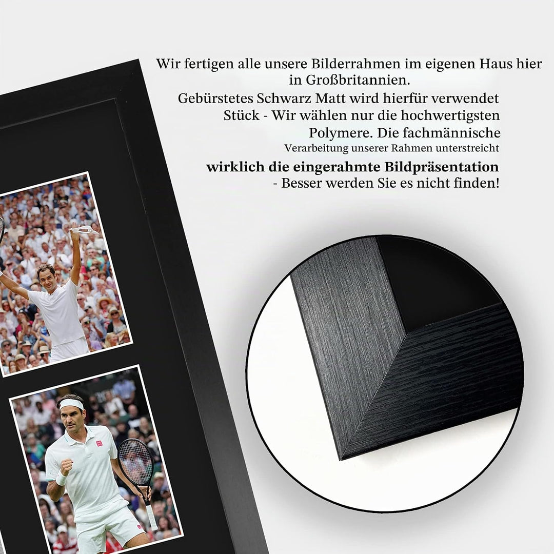 HWC Trading FR A3 Roger Federer Tennis Geschenke Gedruckt Signiert Autogramm Bild Für Erinnerungsstü