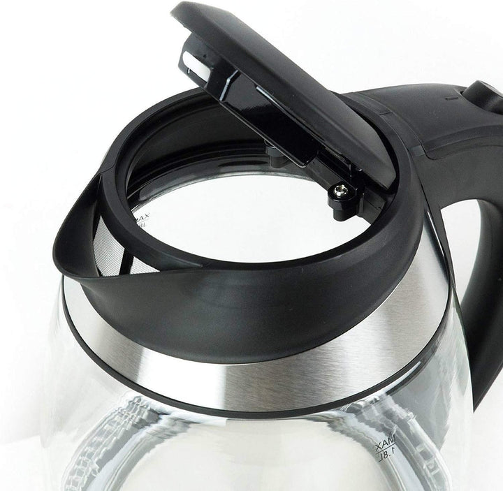 Wasserkocher 1,8L 2200W, Temperaturwahl, Beleuchtung im Farbwechsel, LED-Beleuchtung, Warmhaltefunkt