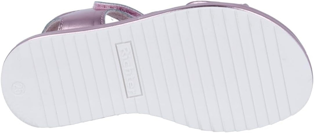 Richter Kinderschuhe Mädchen Halbschuhe Klett Sandale Rosa Freizeit 29 EU Candy Lime Candy, 29 EU Ca
