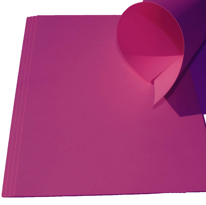 Top Lamination Laminiertechnik 25 Blatt Ton-Bastel-Karton DIN A3 240g/m² Himbeer Dickes Ton-Papier 2