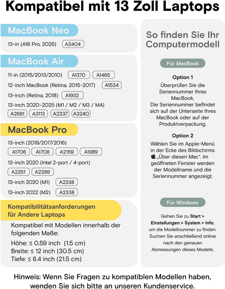 MOFT Laptoptasche Hülle & Laptop Ständer für 13,3 Zoll Laptop, Vegan Leder Laptoptasche mit Erweiter